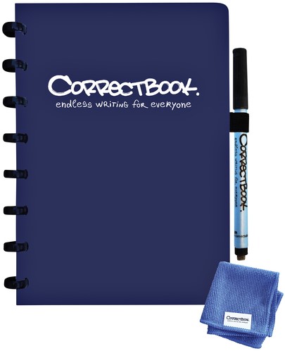 Carnet de notes Correctbook A5 ligné 40 pages Midnight Blue