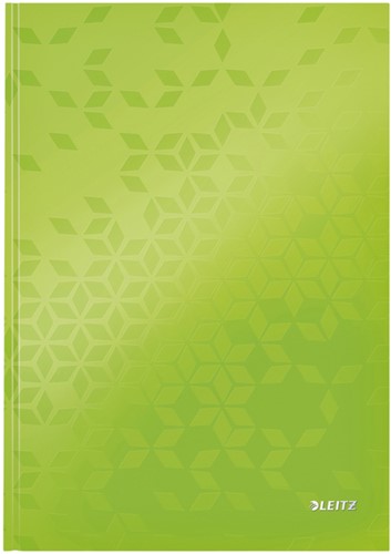 Cahier de notes Leitz WOW A4 ligné 160 pages 90g vert