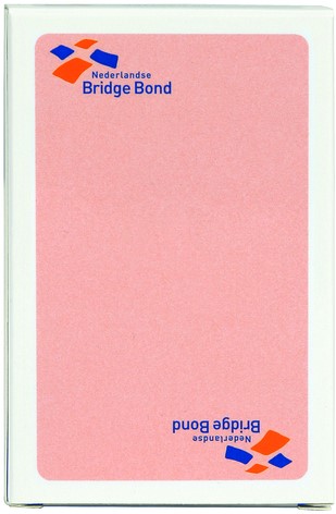 Jeu de cartes Bridge rose