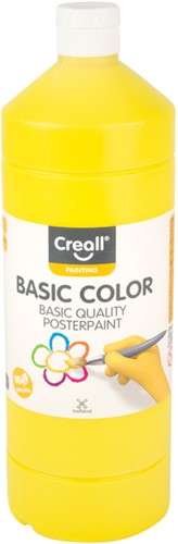 Gouache Creall Basic jaune 1000ml