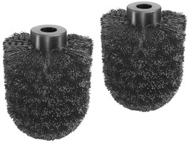 Brosse WC de réserve Satino Black 332150 noir 2 pièce