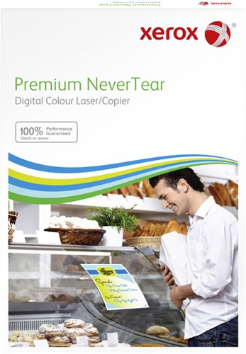 Nevertear Xerox Premium A4 polyester 120 micron blanc 100 feuilles