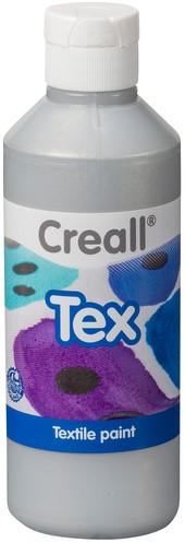 Peinture textile Creall Tex argent 250ml