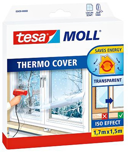 Fim isolant tesamoll® Thermo Cover fenêtre1,7x1,5m transparant