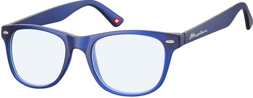 Lunettes de lecture Montana filtre lumière bleue +3.00 bleu