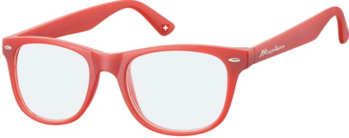 Lunettes Montana filtre lumière bleue +0.00 rouge