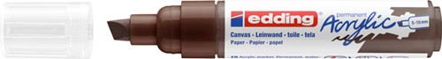 Marqueur acrylique edding e-5000 Large chocolat brun