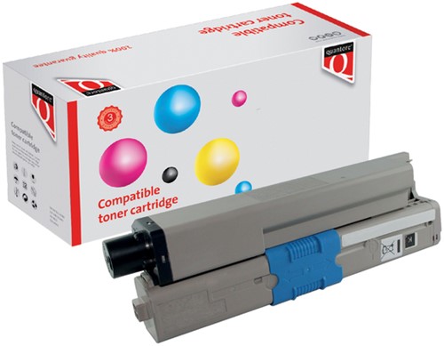 CARTOUCHE TONER QUANTORE OKI 46508712 NOIR