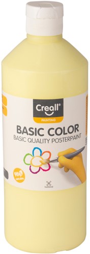 Gouache Creall Basic pastel jaune 500ml