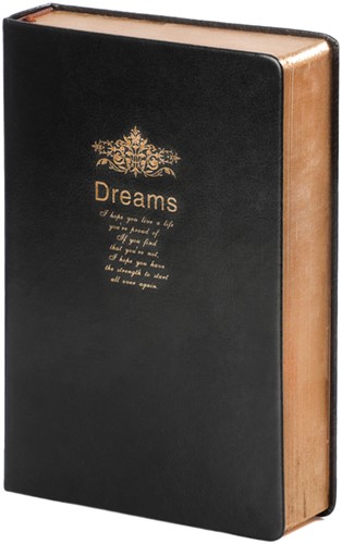 Carnet de notes Kalpa Dreams 214x145x40mm uni noir