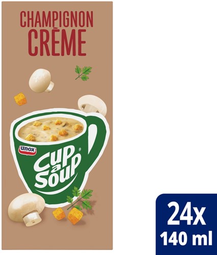 Cup-a-Soup Unox Crème de champignons 24x 140ml