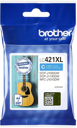 Cartouche d'encre Brother LC-421XL bleu