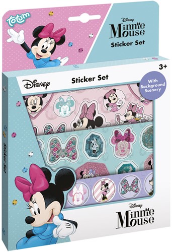 Set autocollants Totum Minnie Mouse