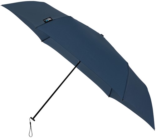 Parapluie pliant TravelLight léger Windproof 90cm bleu foncé.