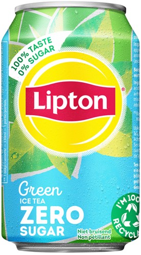 Boisson Lipton Ice Tea Green Zero 330ml