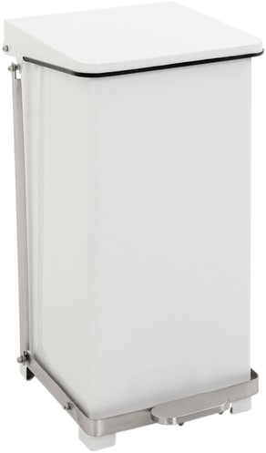 Poubelle à pédale industrielle Vepa Bins 45L blanc