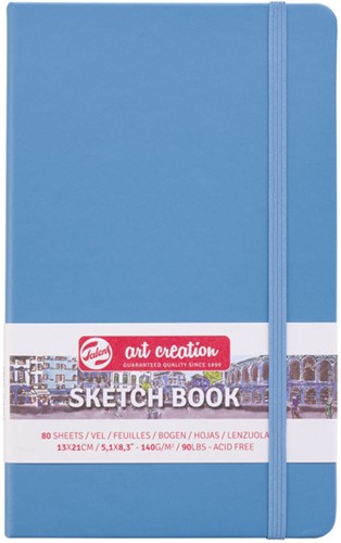 Schetsboek Talens Art Creation blauw 13x21cm 140gr 80vel