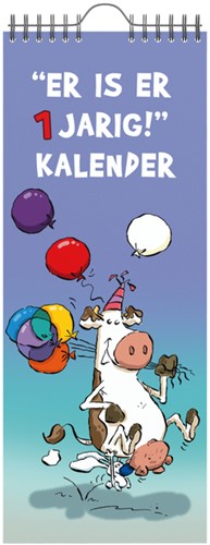 Calendrier anniversaire Lannoo Ritstier 130x325mm