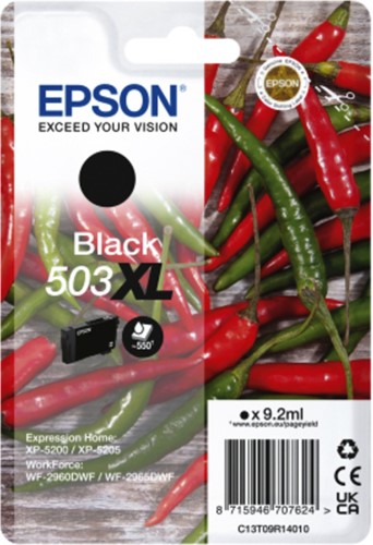 Inktcartridge Epson 503XL T09R14 zwart