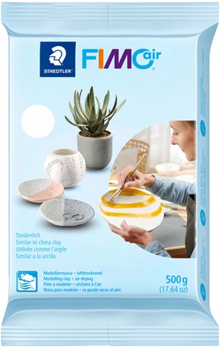 Pâte à modeler Fimo Air 500g blanc