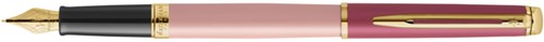 Stylo plume Waterman Hémisphère Colour Blocking rose GT Fin