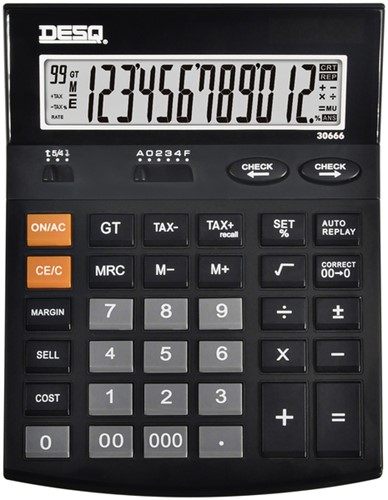 Calculatrice Desq X-Large Check & Correct