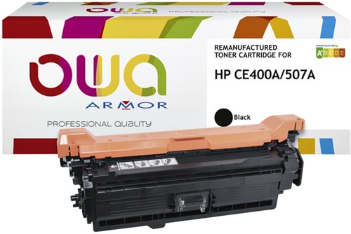 Tonercartridge OWA alternatief tbv HP CE400A zwart