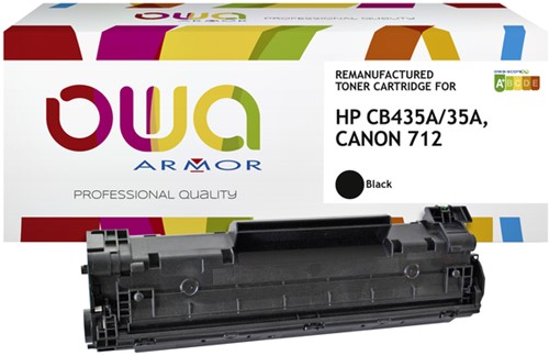 Cartouche toner OWA alternative pour HP CB435A noir