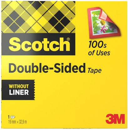 Ruban adhésif 3M Scotch double face 19mmx33m