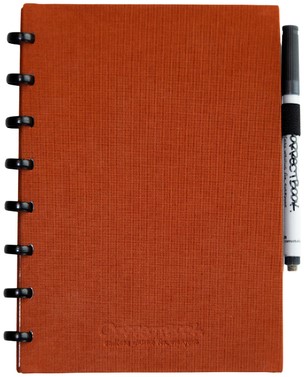 Carnet de notes Correctbook A5 uni 40 pages lin rouille