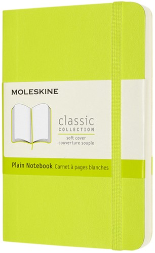 Carnet Moleskine Pocket 90x140mm uni couverture rigide vert