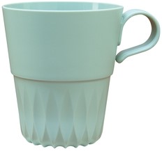 Tasse IEZZY 180ml réutilisable avec oreille PP vert 10 pièces