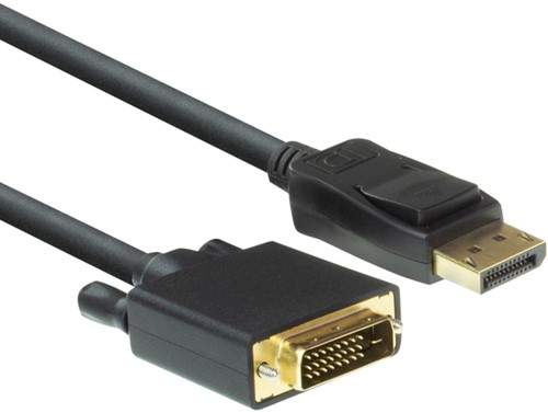 Câble ACT DisplayPort vers DVI 1,8m noir