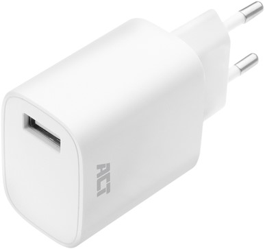 Chargeur ACT USB-2 4A 12W blanc