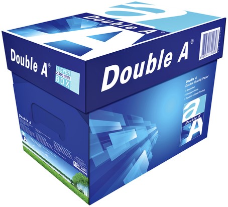 Papier copieur Double A Premium Nonstop A4 80g blanc 2500 feuilles