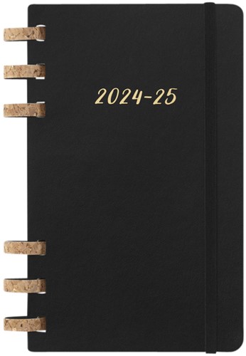 Agenda 2024/2025 Moleskine 12 mois Academic Planner 7j/2p large souple noir