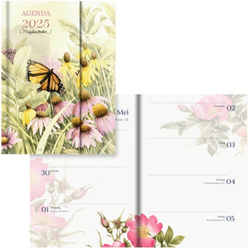 Agenda 2025 Hallmark Marjolein Bastin 110x155mm 7 jours/2 pages