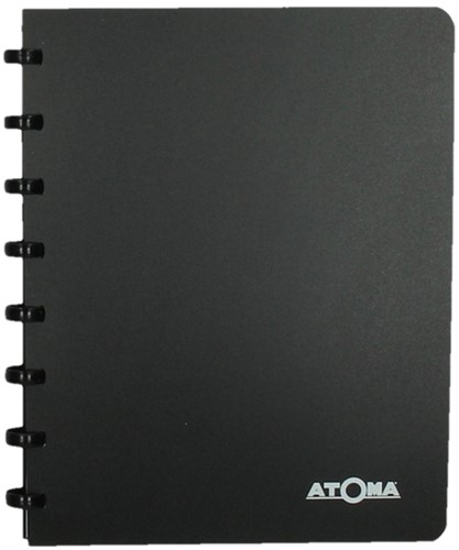 Carnet d'adresses Atoma A5 ligné 54 feuilles 90g PP assorti