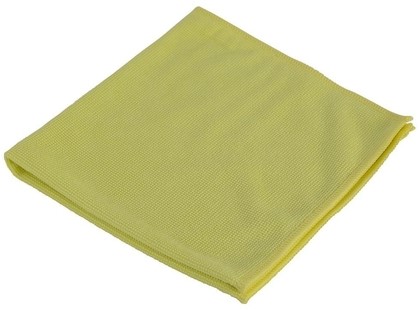 Chiffon microfibre Cleaninq Prof 40x40cm jaune 10 pièces