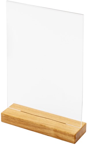 Porte-menu de table IEZZY A4 bois