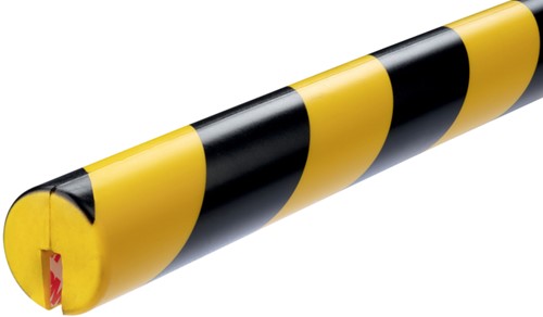 Profilé de protection d'angle Durable E8R 1m jaune noir