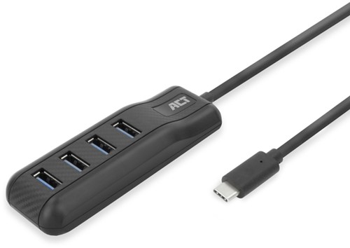 Hub ACT USB-C 3.0 4 ports USB-A