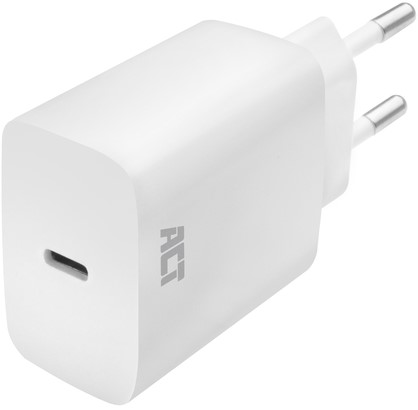 Oplader ACT USB-C 1-poort 20W Power Delivery