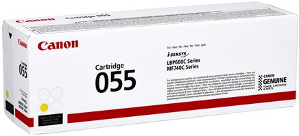 Cartouche toner Canon 055 jaune