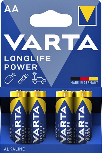 Pile Varta Longlife Power 4x AA