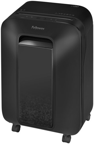 Destructeur Fellowes Powershred LX201 particules 2x12mm noir