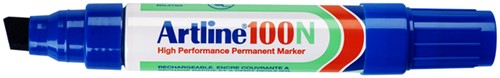 Marqueur Artline 100 Pointe biseautée 7,5-12mm bleu