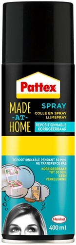 Colle Pattex Hobby aérosol non-permanent 400ml