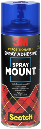 Colle 3M Spray Mount aérosol 400ml