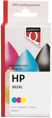 Cartouche d’encre Quantore alternative pour HP CH564EE 301XL couleur HC